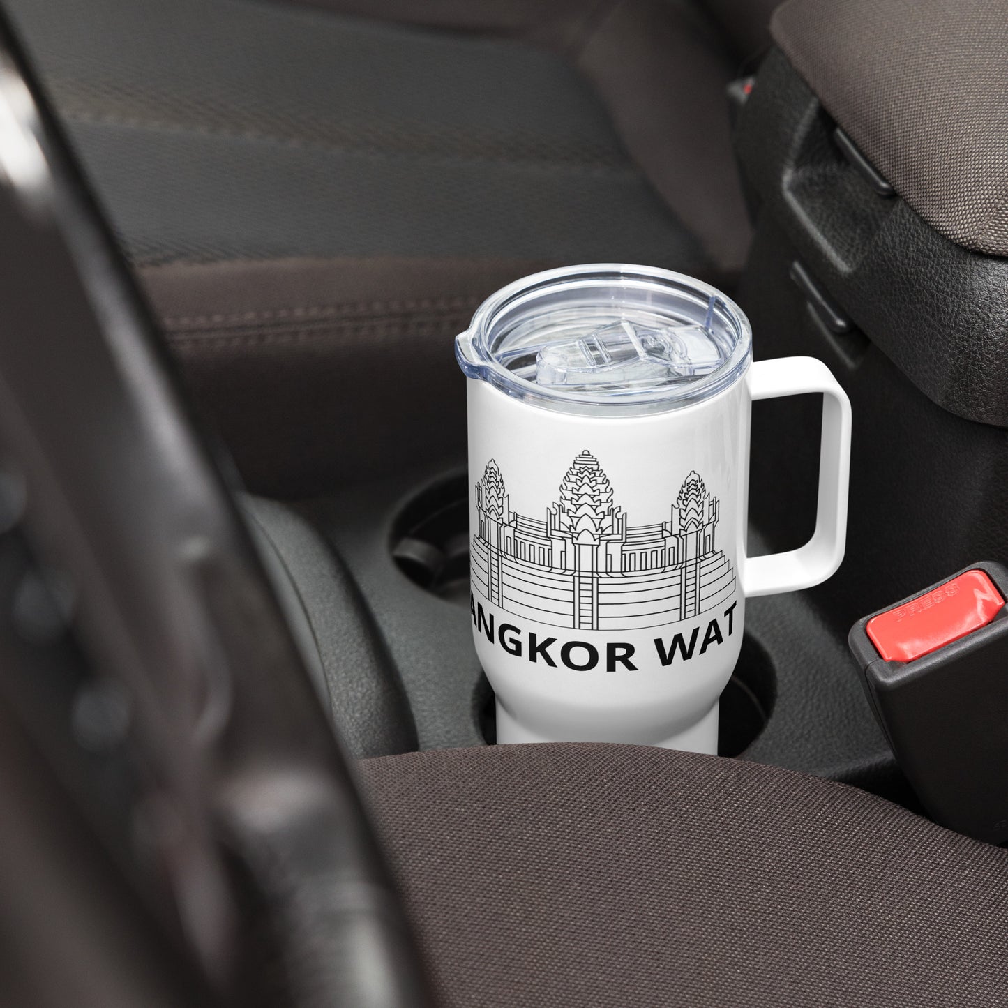 Angkor Wat Heritage Travel Mug with Handle