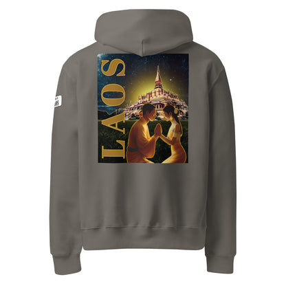 Loving Laos – Eternal Bond Hoodie | Lao Culture & Love Story by Allstar Kustoms