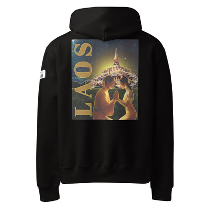 Loving Laos – Eternal Bond Hoodie | Lao Culture & Love Story by Allstar Kustoms