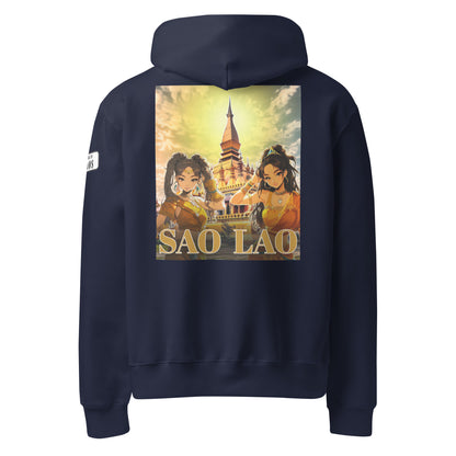 Sao Lao Hoodie – Lao Culture Anime Design | Allstar Kustoms