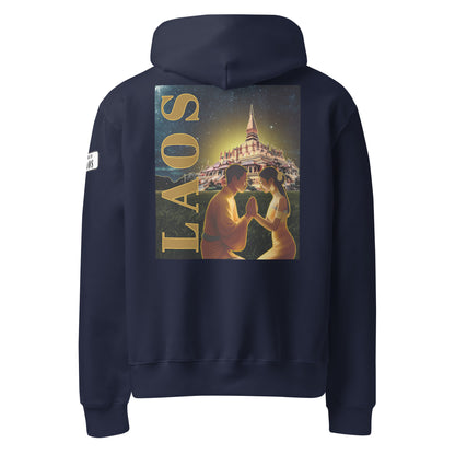 Loving Laos – Eternal Bond Hoodie | Lao Culture & Love Story by Allstar Kustoms